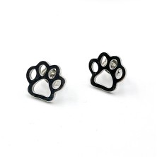 Kolczyki psia łapka łapki...