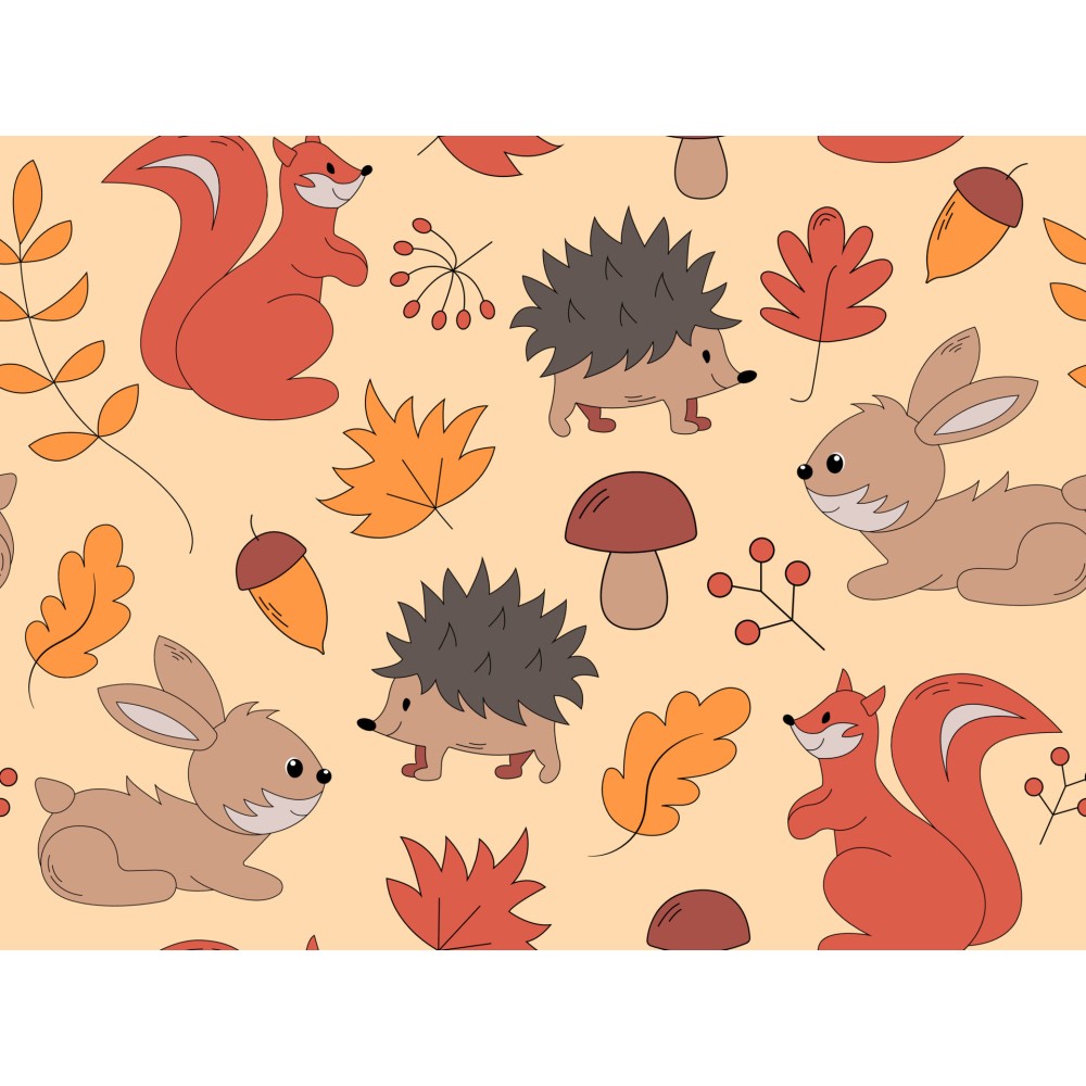 Obroża Jesienne zwierzątka