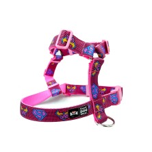 Szelki norweskie/Guard Supergirl pink