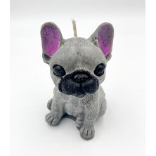 Świeca sojowa Buldog Francuski