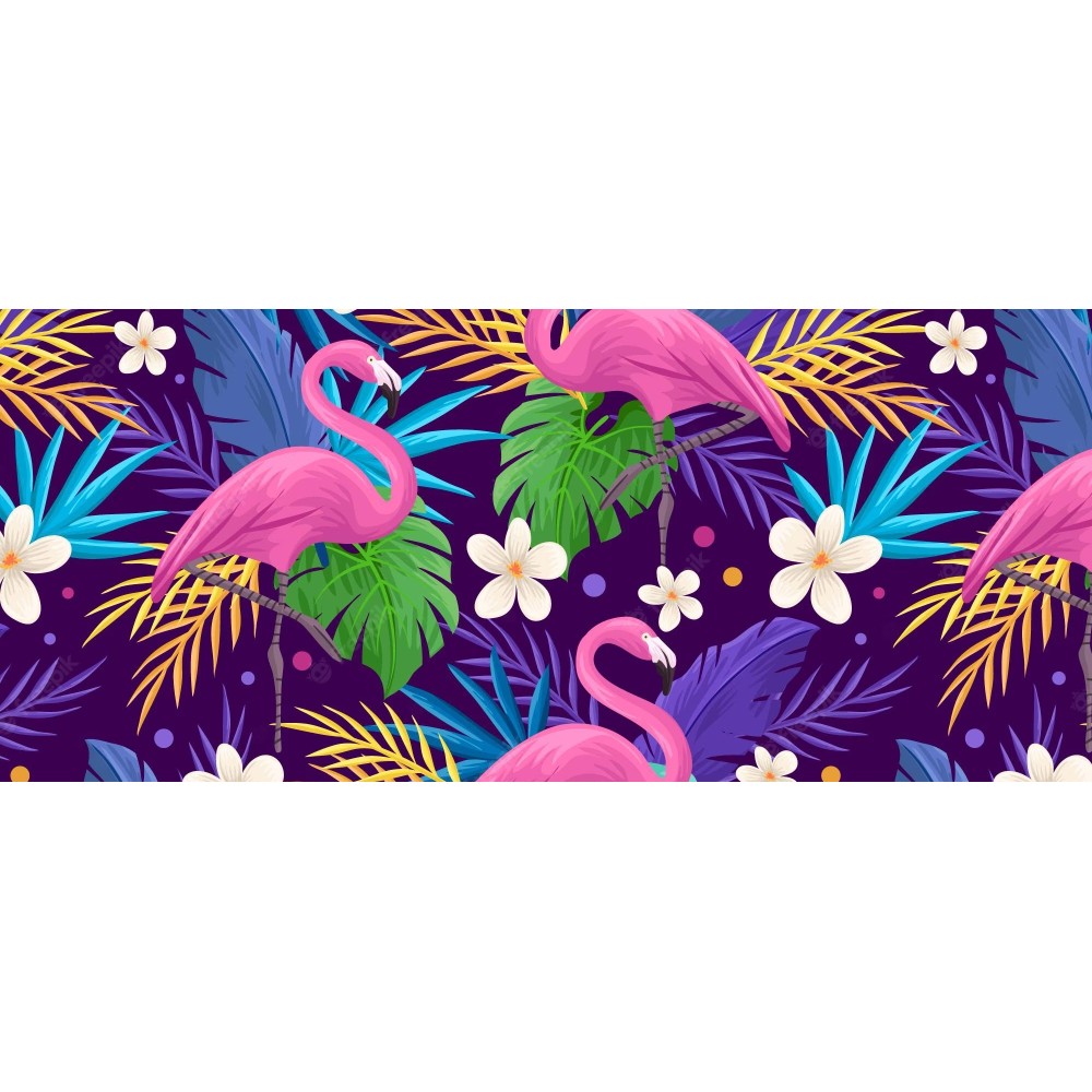 Szelki norweskie/Guard Purple Flamingo