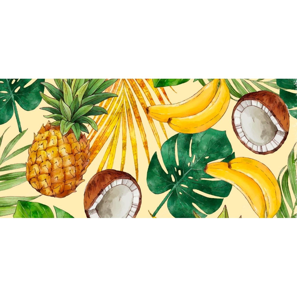 Obroża Tropikalne owoce