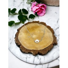 Naszyjnik psia łapka złota/srebrna