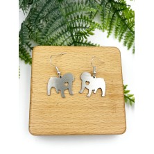 Kolczyki Buldog Angielski...