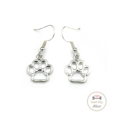 Kolczyki psia łapka łapki...