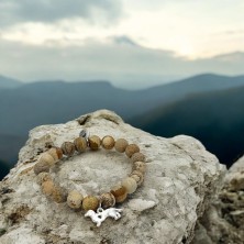 Bransoletka Jamnik z koralikami