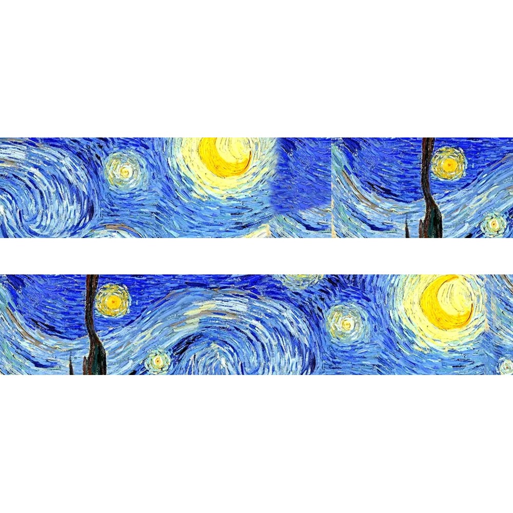 Obroża Van Gogh gwiaździsta noc
