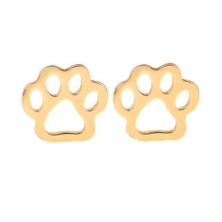 Kolczyki psia łapka łapki...