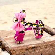 Szelki norweskie/Guard Batman różowy