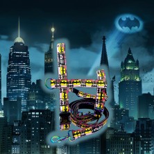 Szelki Batman różowy