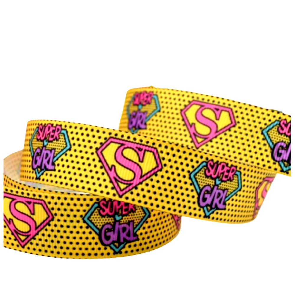 Obroża Supergirl yellow