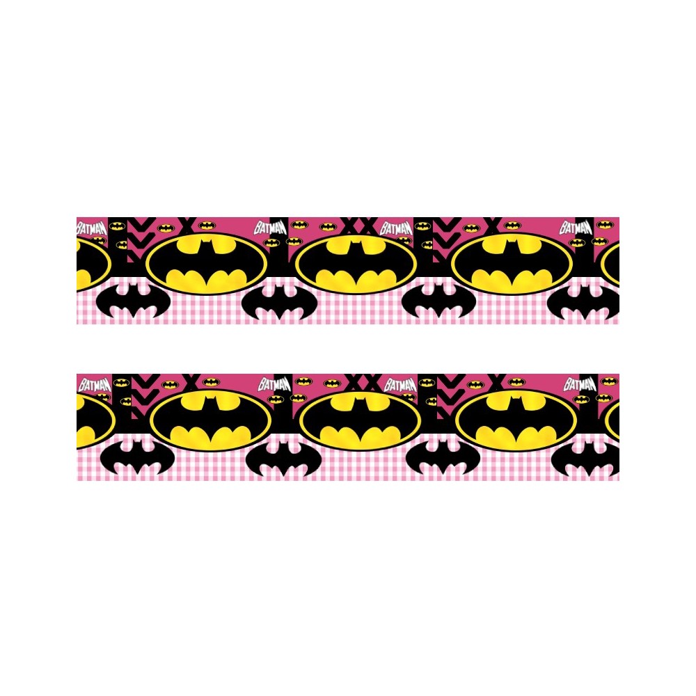 Obroża Batman różowy