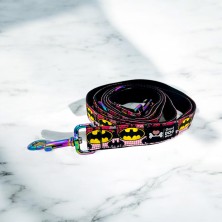 Smycz Batman różowy