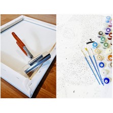 Malowanie po numerach Buldog Francuski