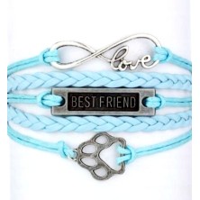 Bransoletka z eko skóry...