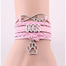 Bransoletka z eko skóry...