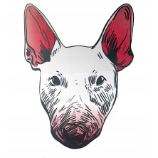 Naklejka na samochód Bulterier