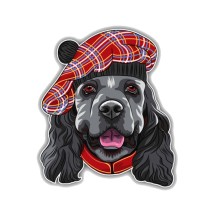 Naklejka na samochód Cocker...