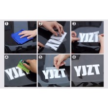 Naklejka na samochód Yorkshire Terrier