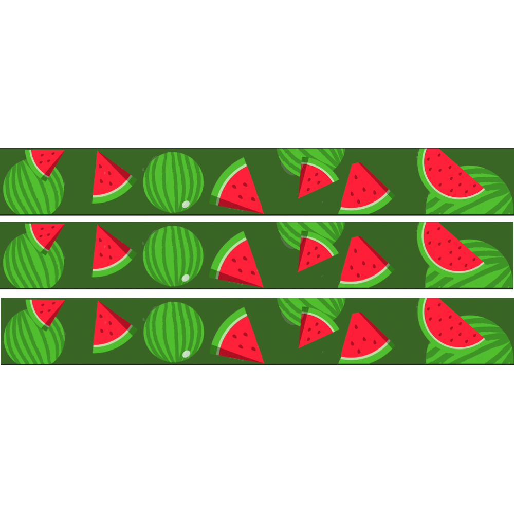 Obroża Arbuzy zielone