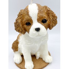Świeca King Charles Spaniel - do pomalowania