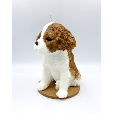 Świeca King Charles Spaniel - do pomalowania