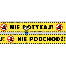 Smycz NIE DOTYKAJ! NIE...
