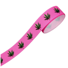 Smycz Marihuana różowa