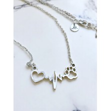 Naszyjnik Puls łapka i...