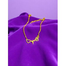 Bransoletka psia łapka PULS złota/srebrna