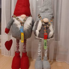 Smycz na szyję do telefonu z haftem