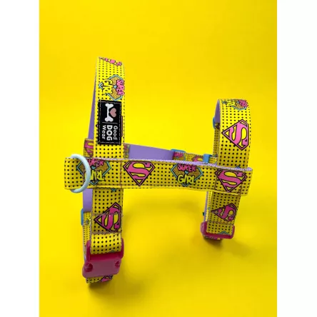 Szelki norweskie/Guard Supergirl yellow