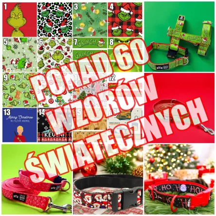 Smycz świąteczna - ponad 60...