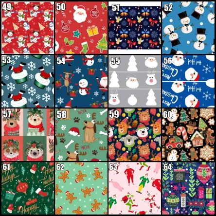 Smycz świąteczna - ponad 60 wzorów!