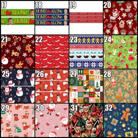 Smycz świąteczna - ponad 60 wzorów!