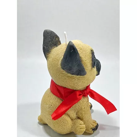 Świeca sojowa Buldog Francuski