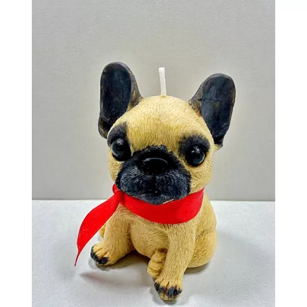 Świeca sojowa Buldog Francuski