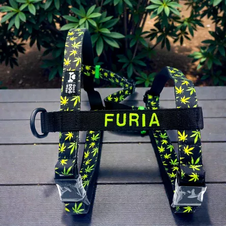 Szelki Marihuana czarna
