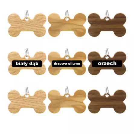 Adresówka drewniana z grawerem