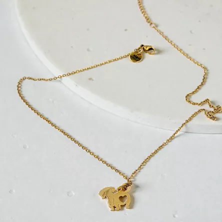 Naszyjnik Jamnik złoty