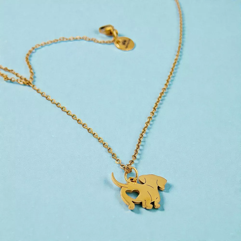 Naszyjnik Jamnik złoty