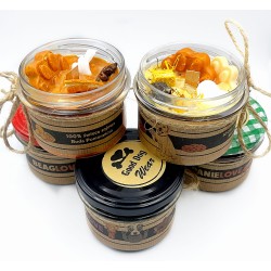 Świeca RASY PSÓW w słoiku