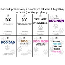 Naszyjnik psia łapa kryształki cyrkonie biały