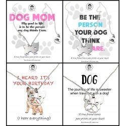 Naszyjnik Golden Retriever głowa srebrny