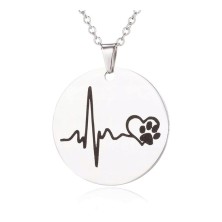 Naszyjnik linia życia psia...