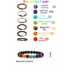 Bransoletka Golden Retriever z koralikami