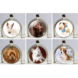 Naszyjnik 30mm personalizowany srebrny