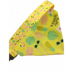 Obroża z chustką na rzep