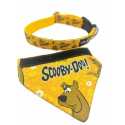 Obroża z chustką na rzep