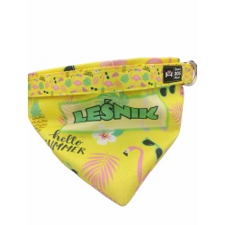 Obroża z chustką na rzep